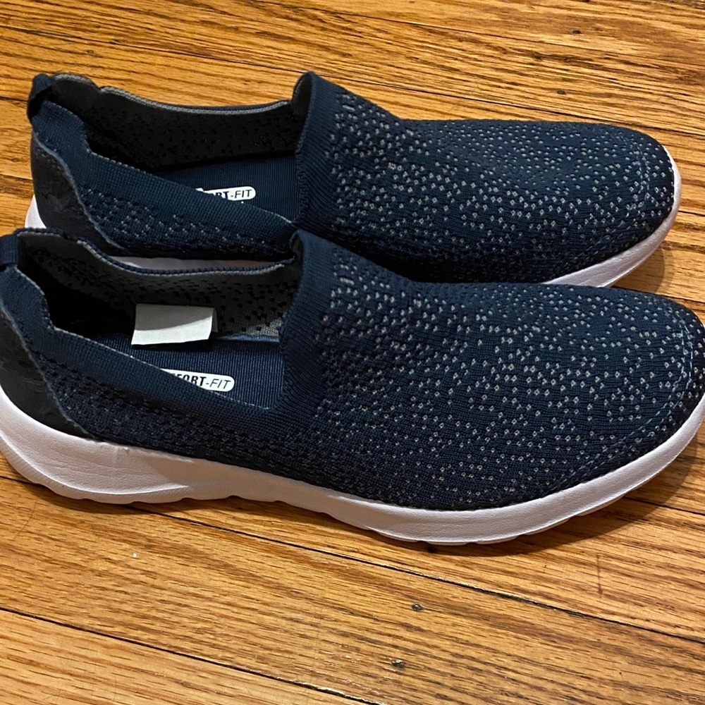 Athletic Works Comfort-Fit Navy Shoes